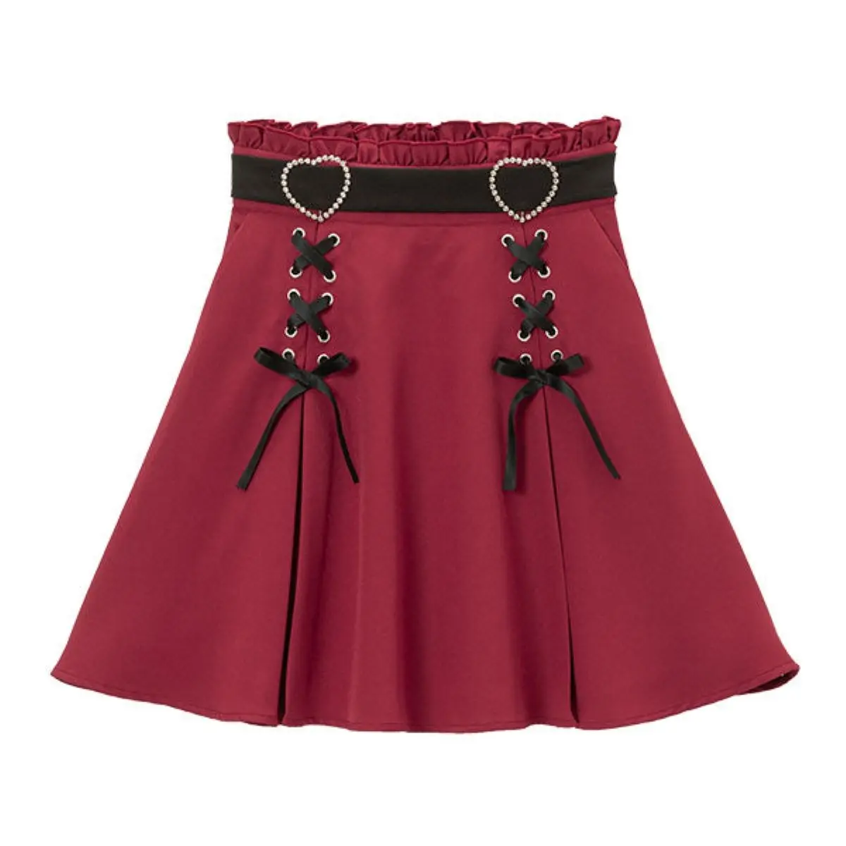 Esthetische Harajuku Zoete Stijl Y2k Meisje Hoge Taille Mini Boog Bandage Rok Kawaii Slanke Vrouwen Streetwear Gothic Jk Rok 2025 Nieuwe