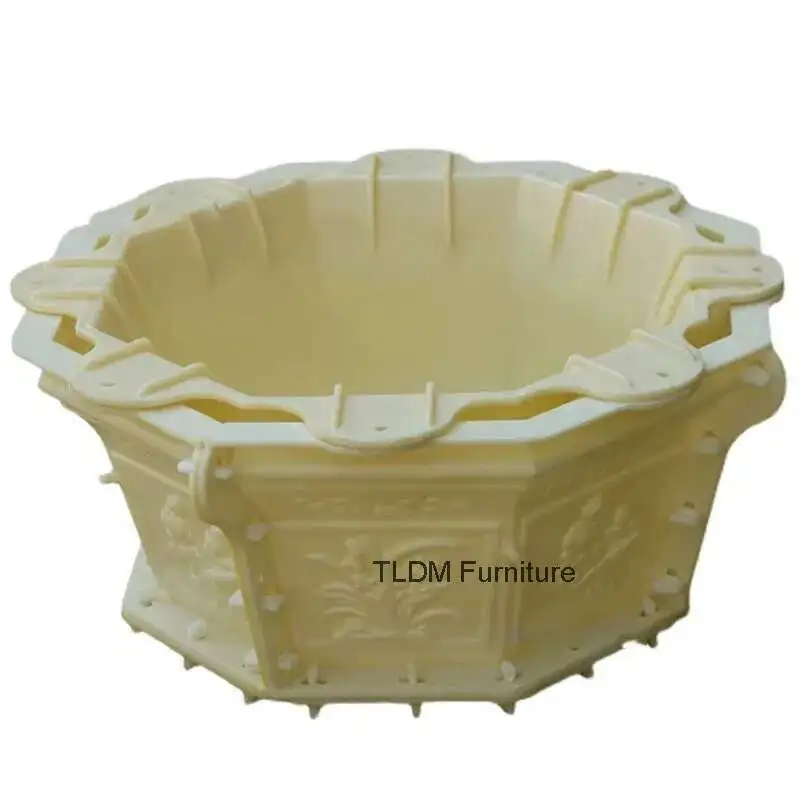 

Thickened Plastic Flower Pot Mold European Garden Cement Bonsai Model Large Concrete Mold Home DIY Making Flower Pot Tool