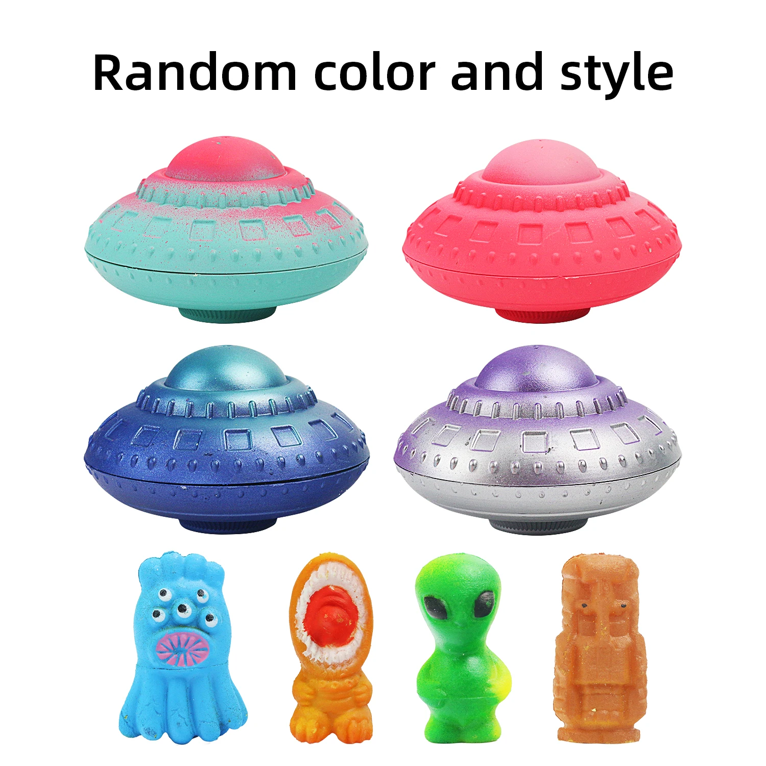 New and unique alien flying saucer hatching toy, soaked in water to expand, children's puzzle early education toy