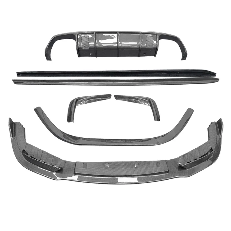 

Suitable for BMW M8 Modified V Carbon Front Dimension Body Kit Front Lip Rear Lip Tail Wing Side Skirt