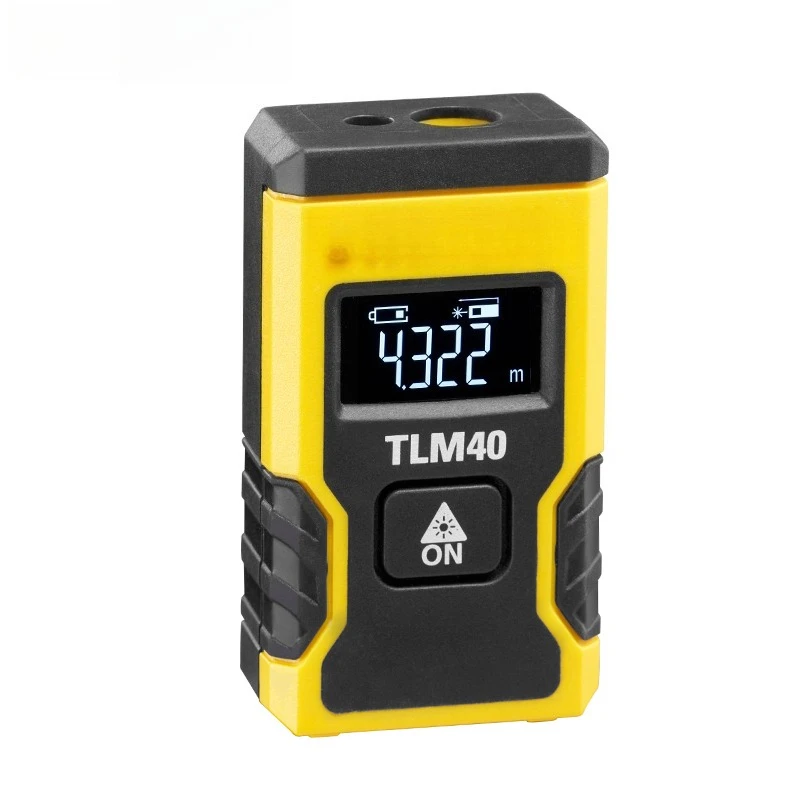 Mini laser rangefinder high-precision laser electronic ruler home charging handheld measuring room ruler