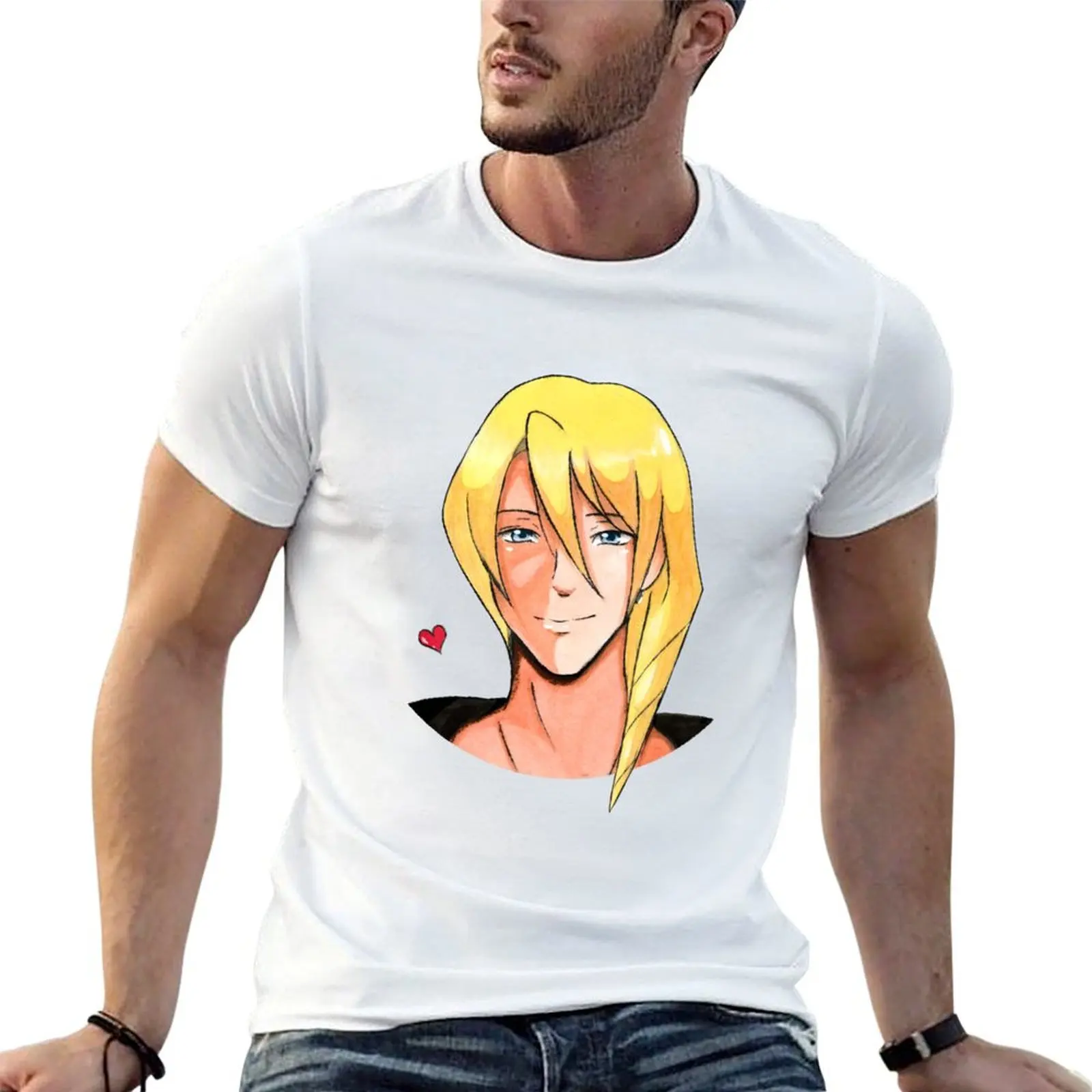 Klavier Gavin Ace Attorney T-Shirt homme t-shirt coton 100% t-shirts pour homme t-shirt en coton pour homme T-shirt