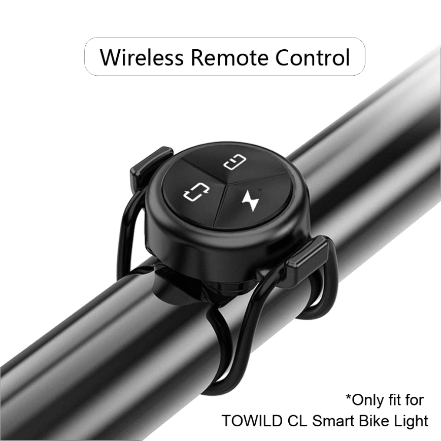 TOWILD CL Series inteligentne światło rowerowe bezprzewodowy pilot zdalnego sterowania