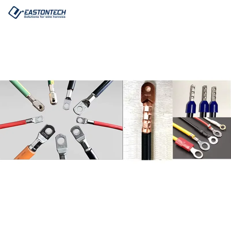 6T 8T 10T 12T Different Terminal Press Crimp Terminal Machine Electrical Wire Crimp Ends Machine