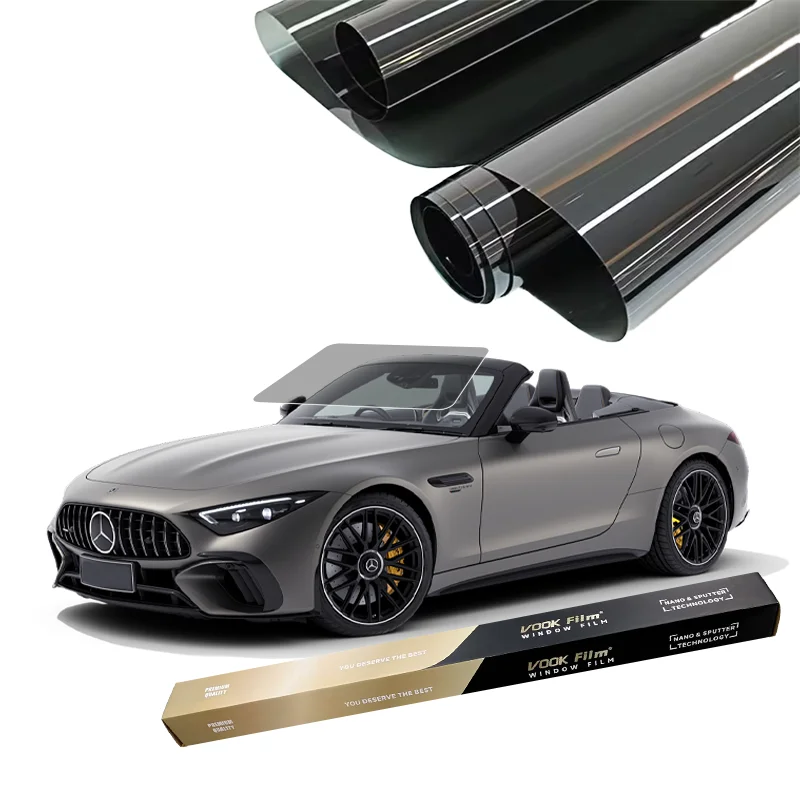 

Charcoal Color Nano Ceramic Tint clear Uv Blocked Window Film Car Nano Ceramic House Tinted Film Auto Car Window Tinting