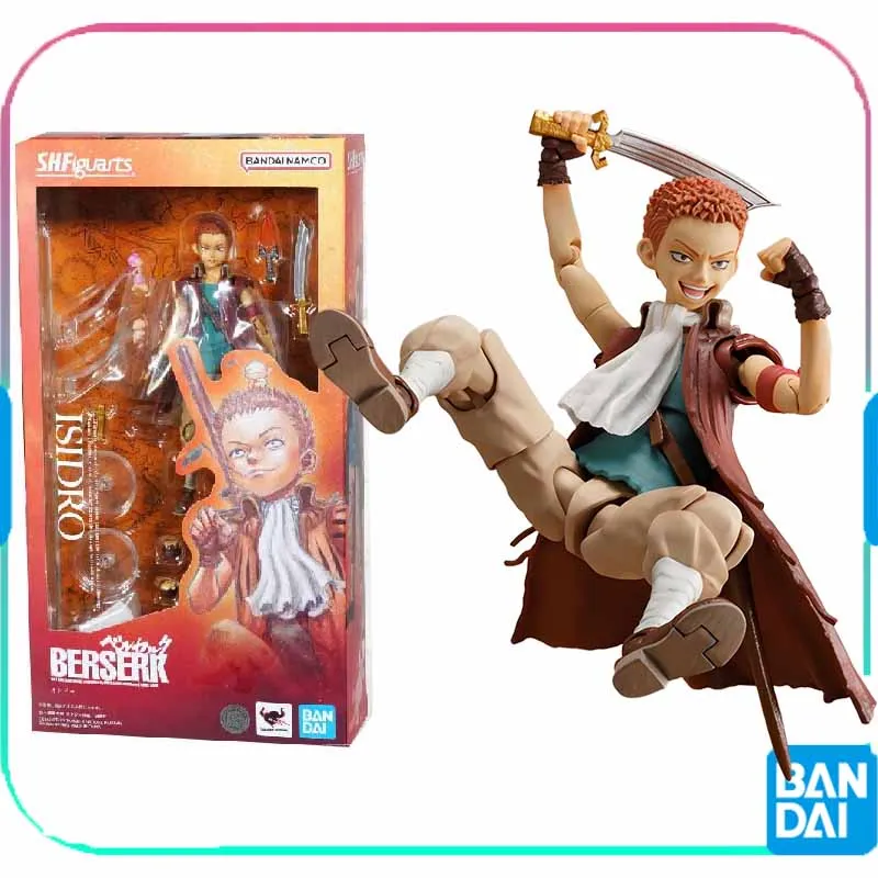 

Bandai Genuine SHF Anime Figure BERSERK ISIDRO Action Figure Toys For Boys /Girls /Kids /Christmas Gift