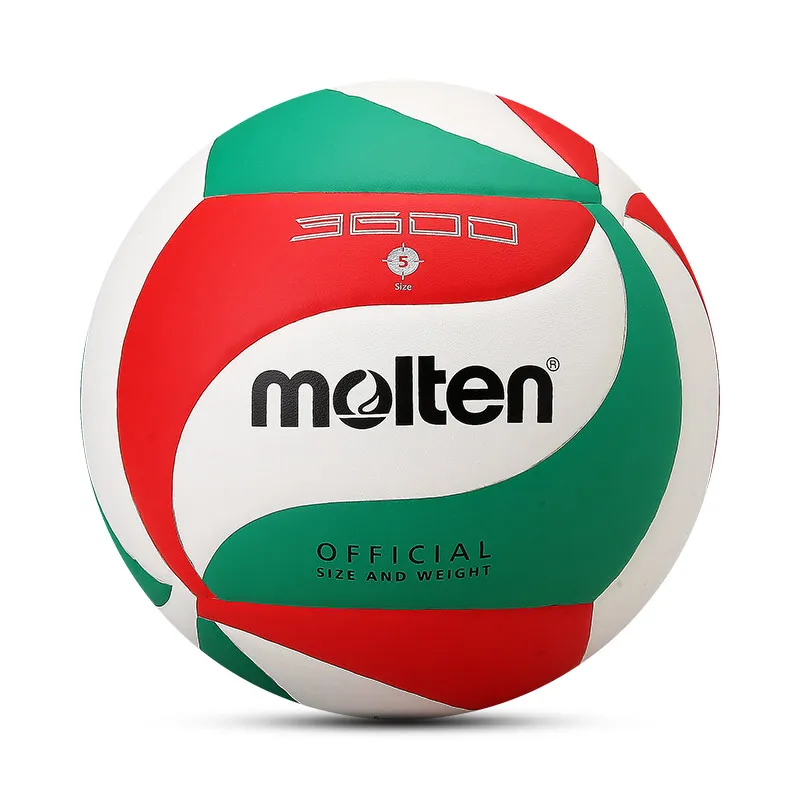 Original Molten Volleyball Balls Size 5 Soft PU Wear-resistant Outdoor Indoor Sports Match Training Seamless voleibol V5M3600