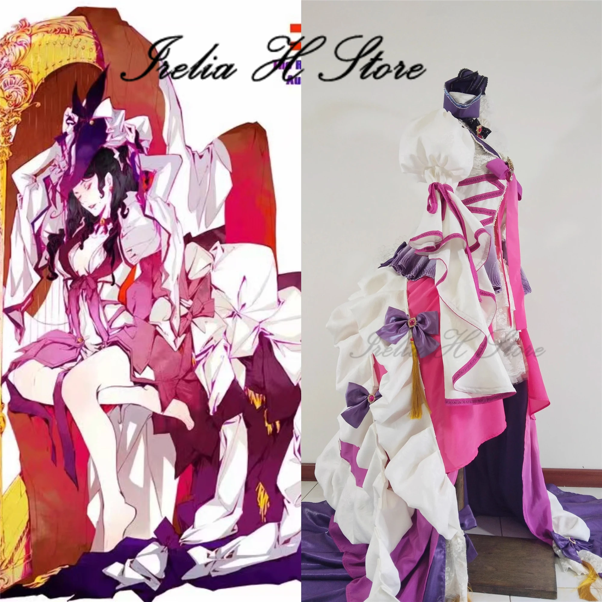 Irelia H Store Custom made size APH Axis Powers Austria Set Anime Cosplay Costume party dress female