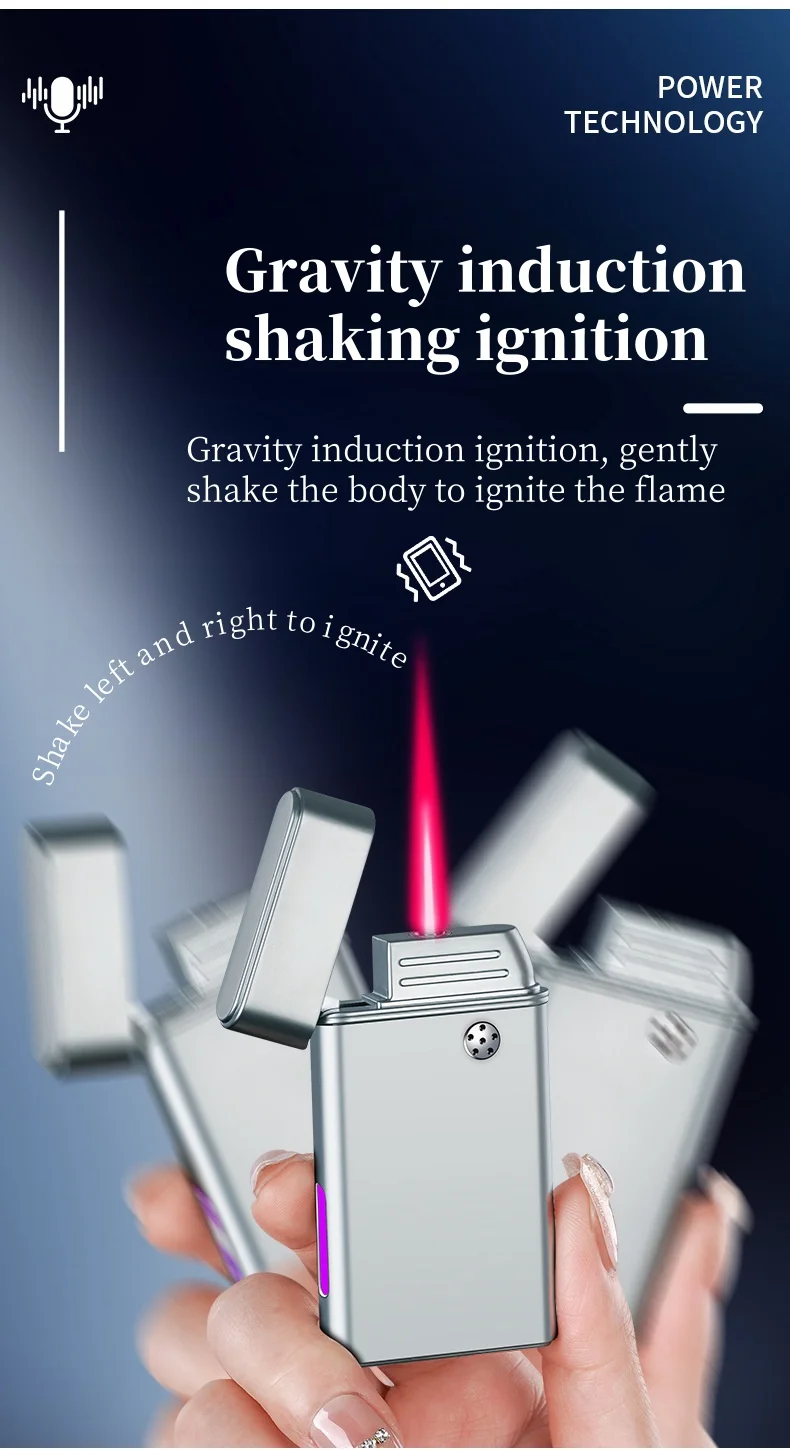 OB938 Voice-Activated Lighter - Rechargeable & Durable lifetime lighter power lighter gun torch lighter