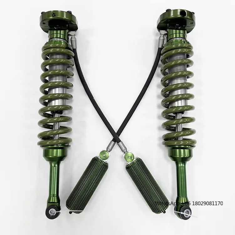 SSWT Tundr a  2 inch compression adjustable 12-section 2.5 pipe diameter 4X4 off-road Green shock absorber springs