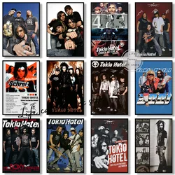 Vintage Tokio Hotel Album Humanoid Band Music Civer Series Art Poster Canvas Painting Wall Print Picture Living Room Home Decor