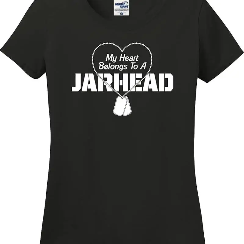 My Heart Belongs To A Jarhead T-Shirt