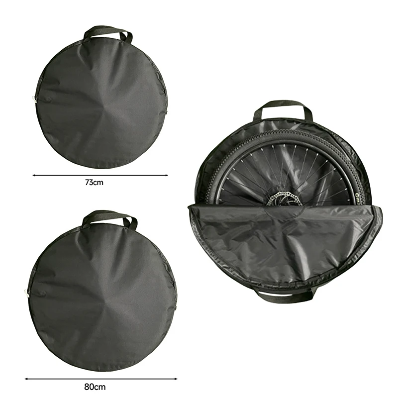 

26-29 Inch Bicycle Wheel Bag Waterproof Mountain/Road Bike Wheel Cover Lightweight Portable Storage for Cycling Travel Tote Bag