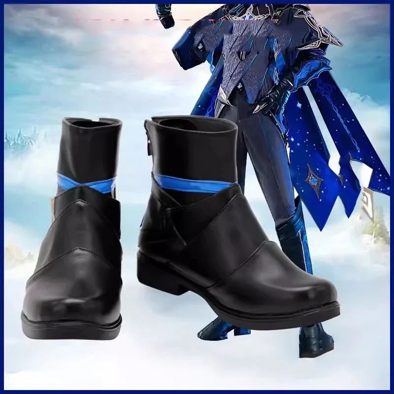 

CyAnime Dainsleif маска Genshin Impact косплей реплика реквизит украшения аксессуары для персонажей Хэллоуин косплей костюм парик обувь