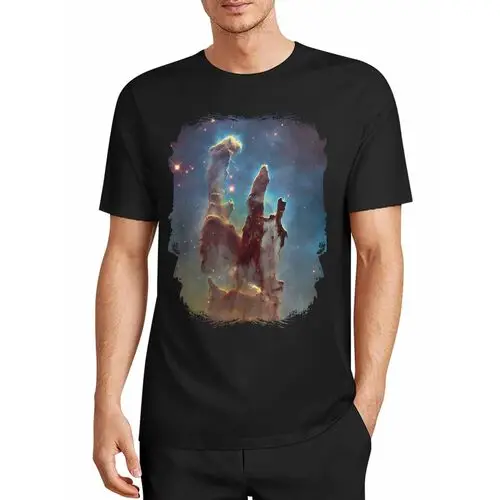 Astronomical Nebula Pillar of Creation Art Print T-Shirt