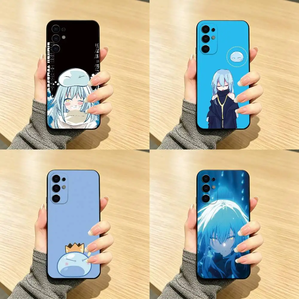 R-Rimuru T-Tempest Slime  Phone Case For Samsung S25,S24,S21,S22,S23,S30,Ultra,S20,Plus,Fe,Lite,Note,10,Black Cover