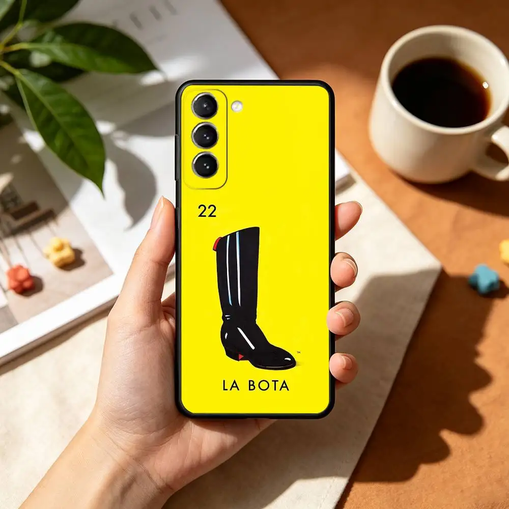 M-Mexican Bingo Loteria-as  Phone Case Black Silicone Soft For Samsung S26,S25,S24,S23,S22,S21,S30,Ultra,Plus,Fe,Lite view 5