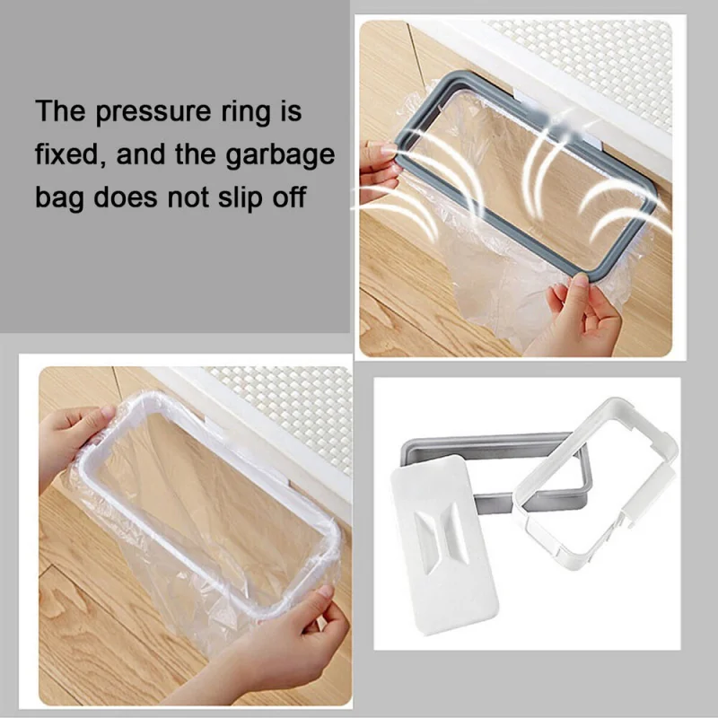 Super Strong Trash Bag Garbage Bag Hanger Rubbish Holder Hanging Trash Rubbish Bag Holder Can Bin Plastic Bracket Stand Rack