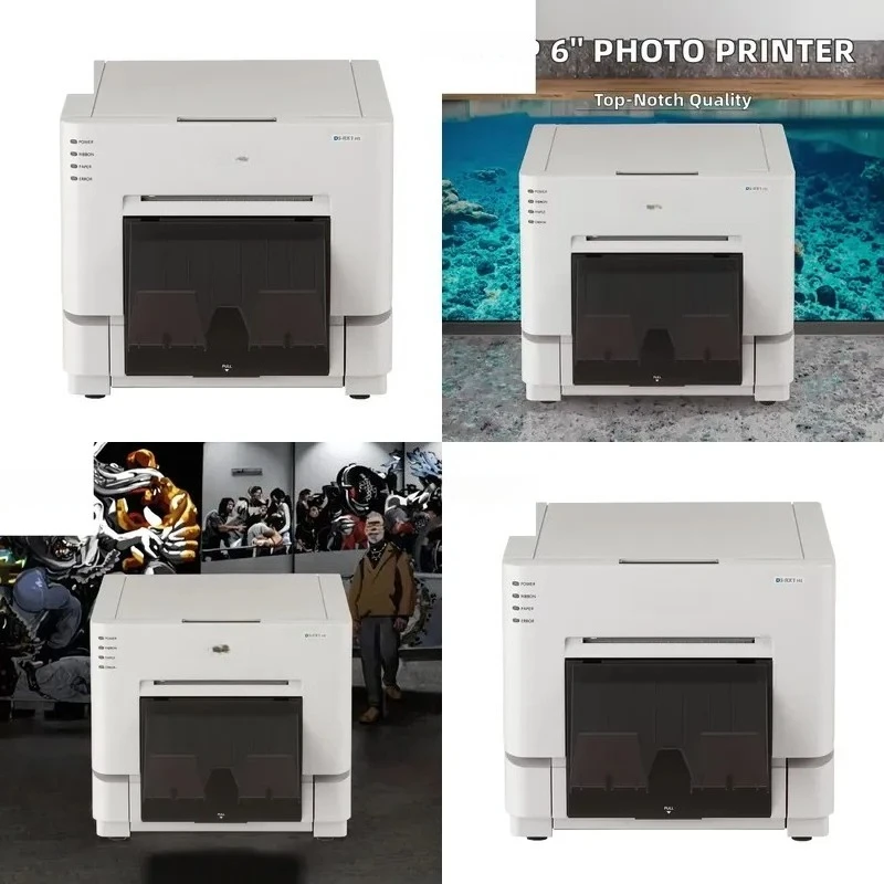 New 6-inch automatic DNP active photo printer DS-RX1 RX1HS DS620 6-dye sublimation photo studio portrait printer