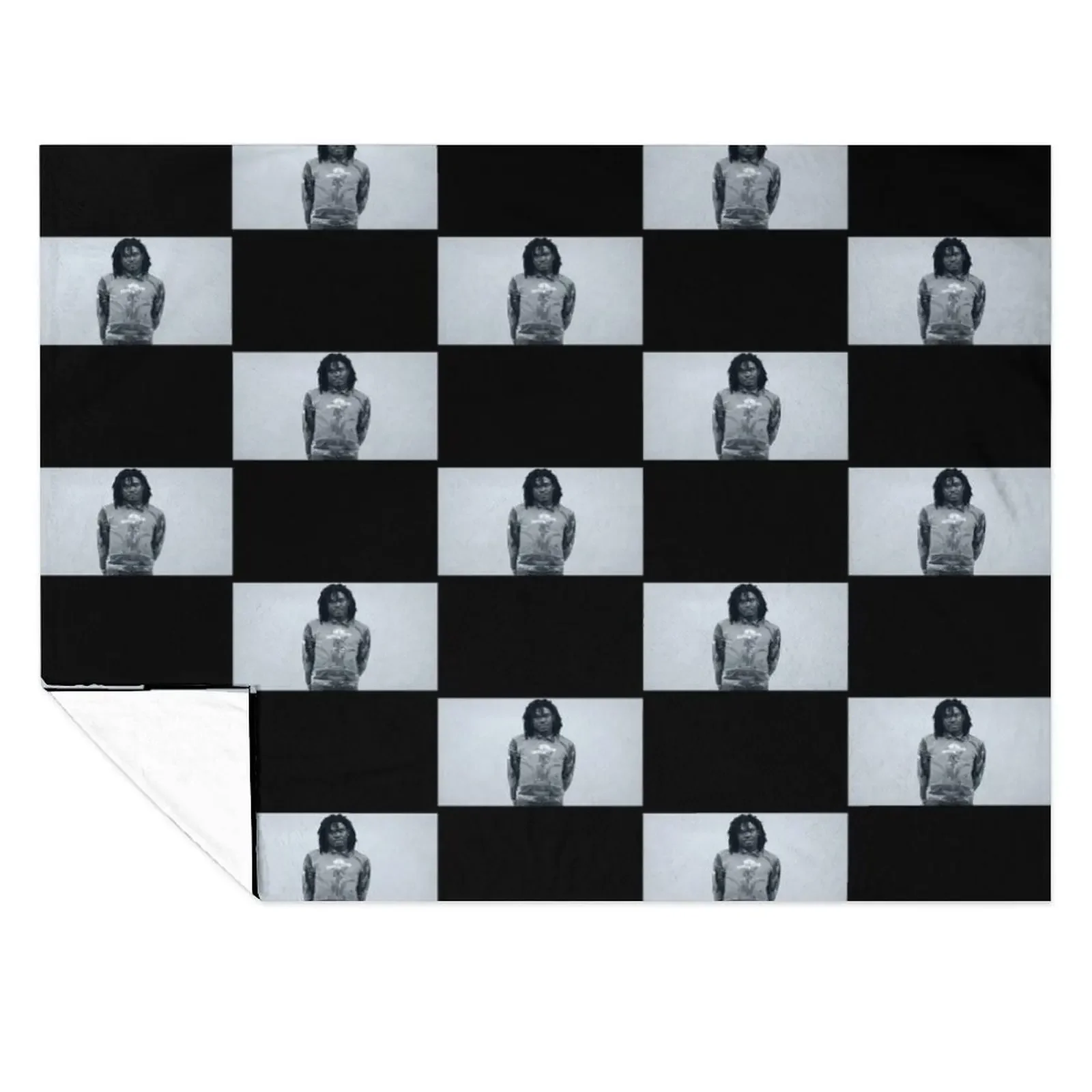 

LUCKI rapper Throw Blanket Decorative Sofas Picnic Sofa Quilt Moving Blankets
