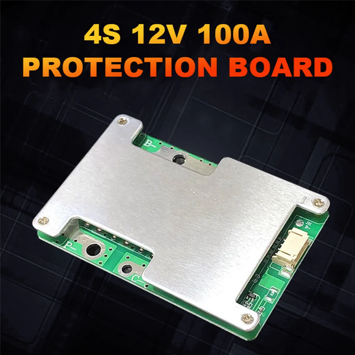 

3X 4S 12V 100A Lifepo4 Lithium Battery Protection Board With Power Battery Balance/Enhance BMS PCB Protection Board-A74Z