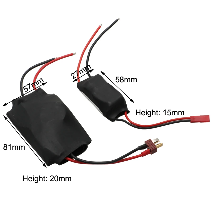 1PC UBEC Modul 5V8A/5V20A Ausgang Sprechen 24A/30A Ultra Batterie Eliminierung Schaltung für Drone RC Modelle servo Empfänger Zubehör