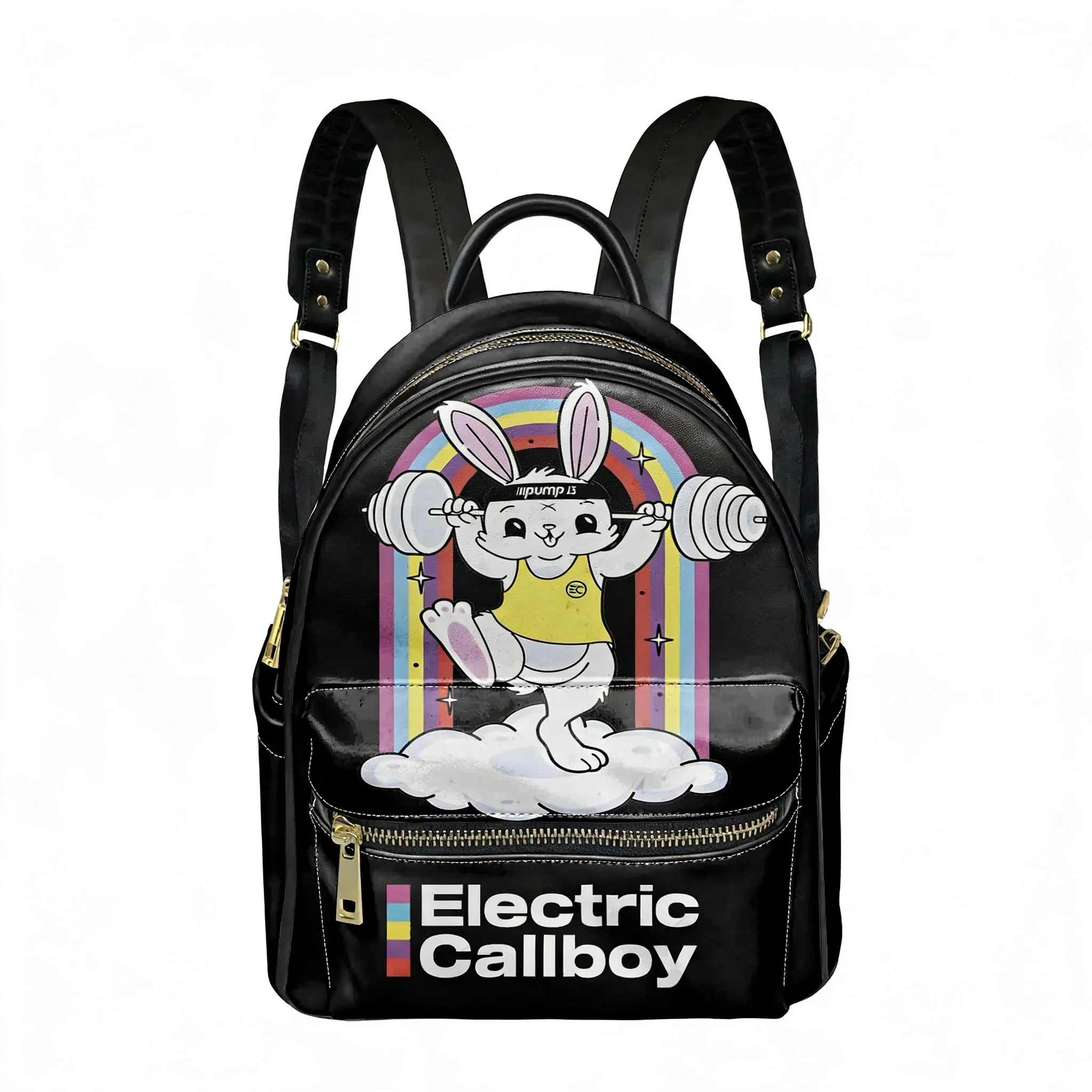 

Electric Callboy Electronic Band Backpack Womens Mens Double Shoulder Bag Business Travel Bookbag Rucksack Gift Daypack
