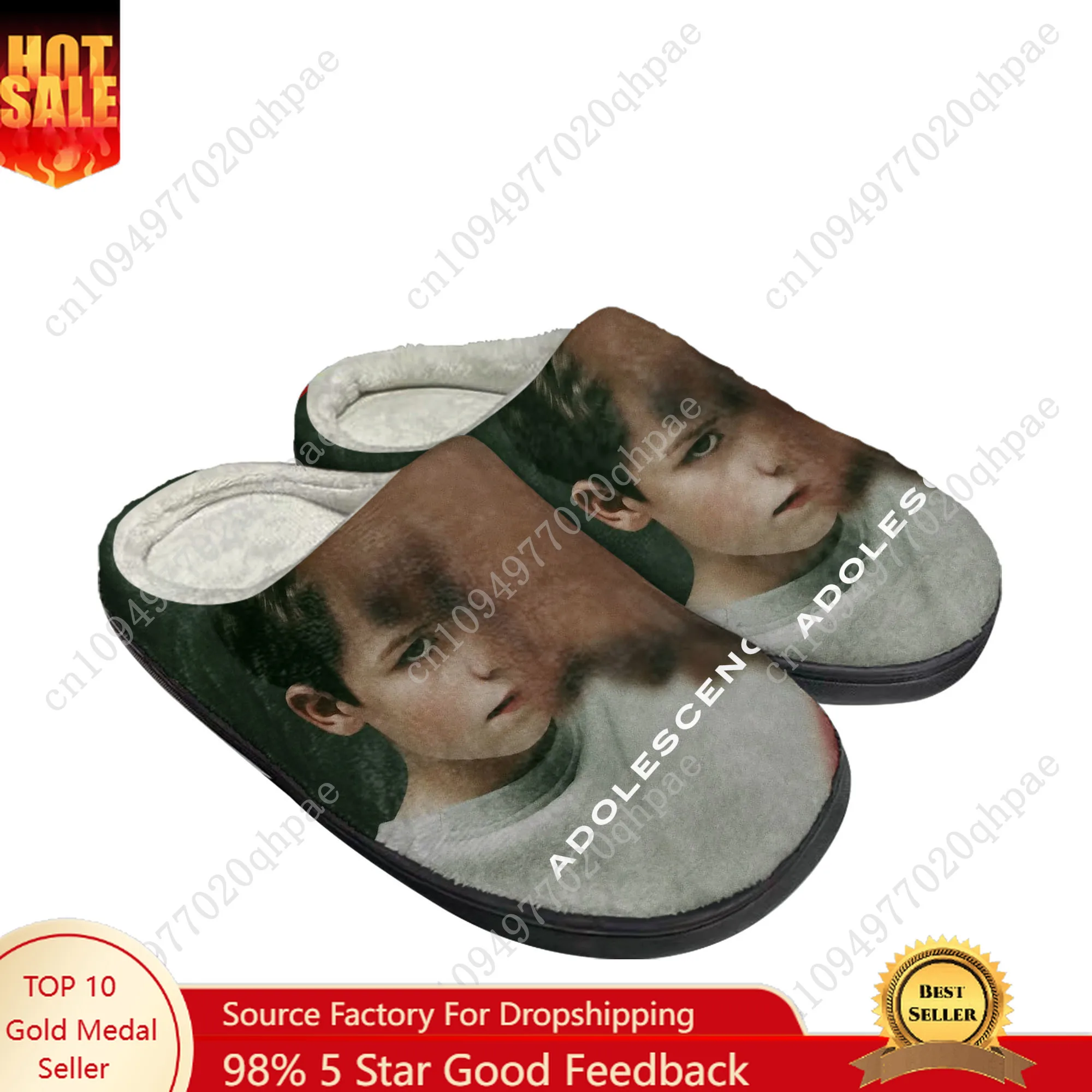 

Adolescence Cotton Slippers High Quality Mens Womens Youth Boy Girl Plush Bedroom Keep Warm Shoes Customized Thermal Slipper