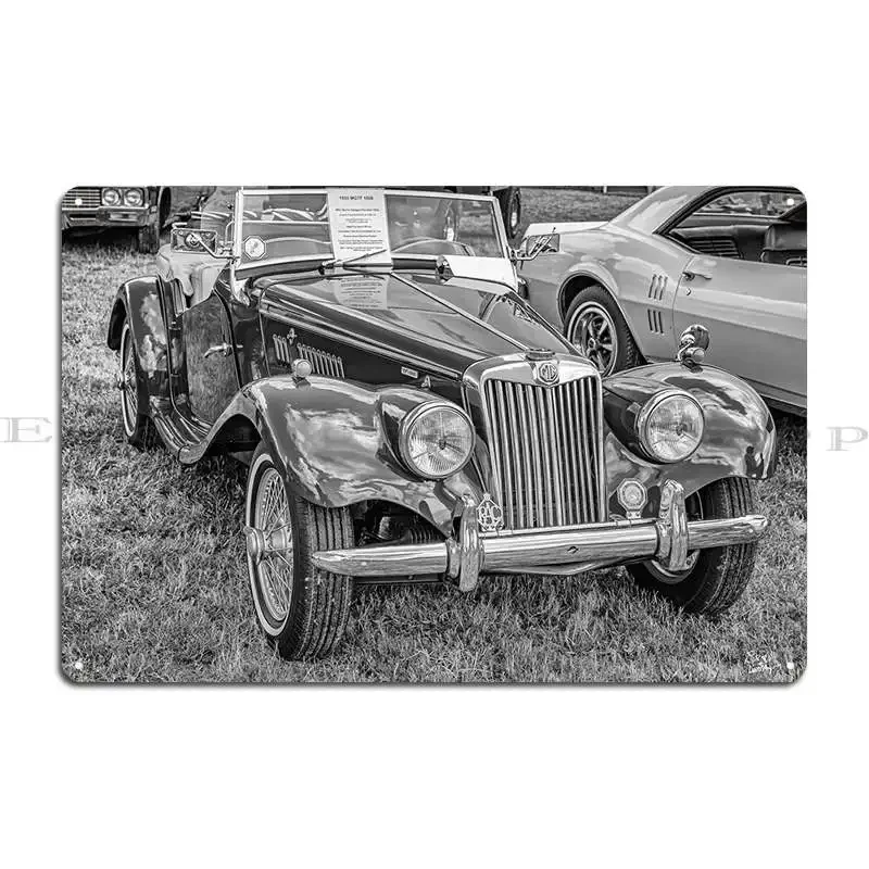 1955 Mgtf 1500 Convertible Metal Plaque Poster Painting Kitchen Wall Decor Personalized Pub Tin Sign Poster