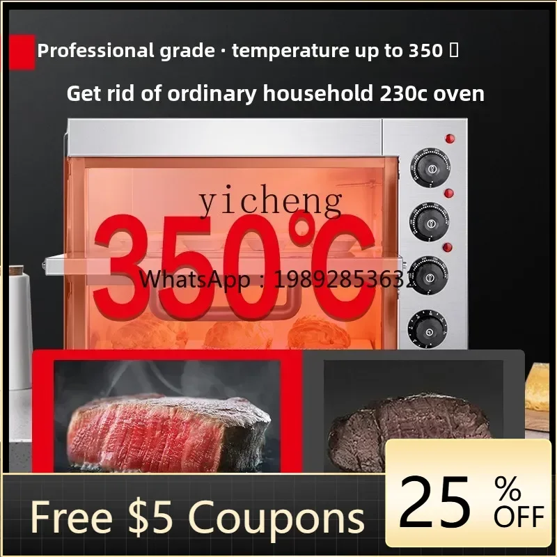 

ABB Electric Oven Commercial Professional Baking Pizza Bread Oven Double Layer Large Capacity Household