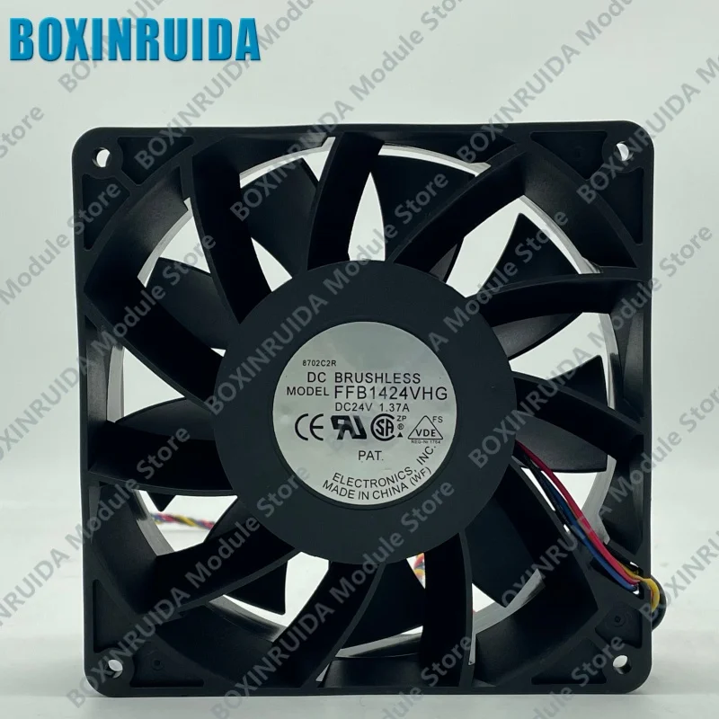 Brand new original FFB1424VHG high air volume violent frequency converter fan DC24V 1.37A