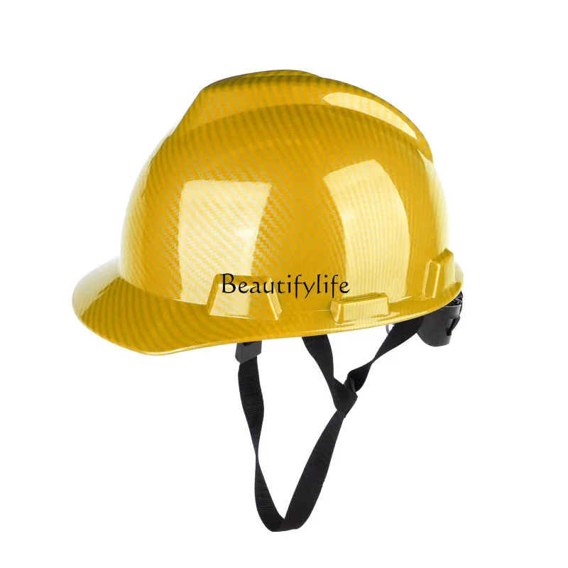 

Safety Helmet Construction Site Thickened and Breathable Anti-Smashing Helmet Construction