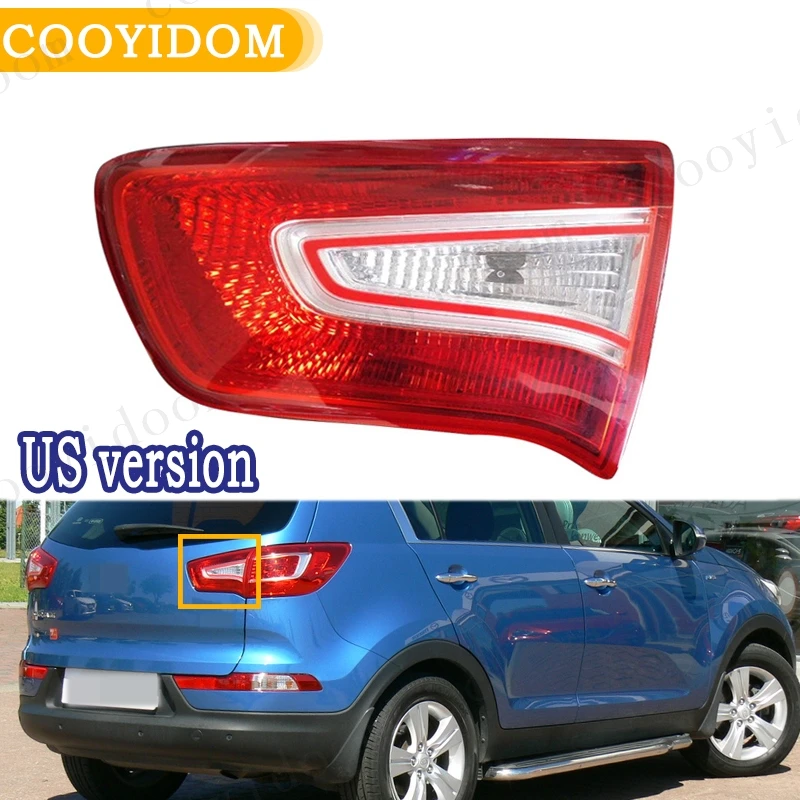 Luz trasera de freno interior para coche KIA Sportage R 2011, 2012, 2013, 2014, luz de freno de parachoques trasero