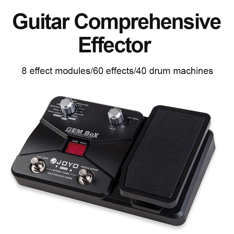 Joyo Electric Guitar Musical Instrument Accessories Guitar Effects Pedal  Multi Effects For Electric Guitar GEM BOX