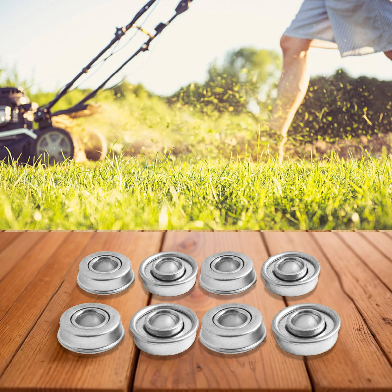 

Запасные подшипники для газонокосилок, износостойкие, 12,7 x 28,6 x 11 мм, простая установка