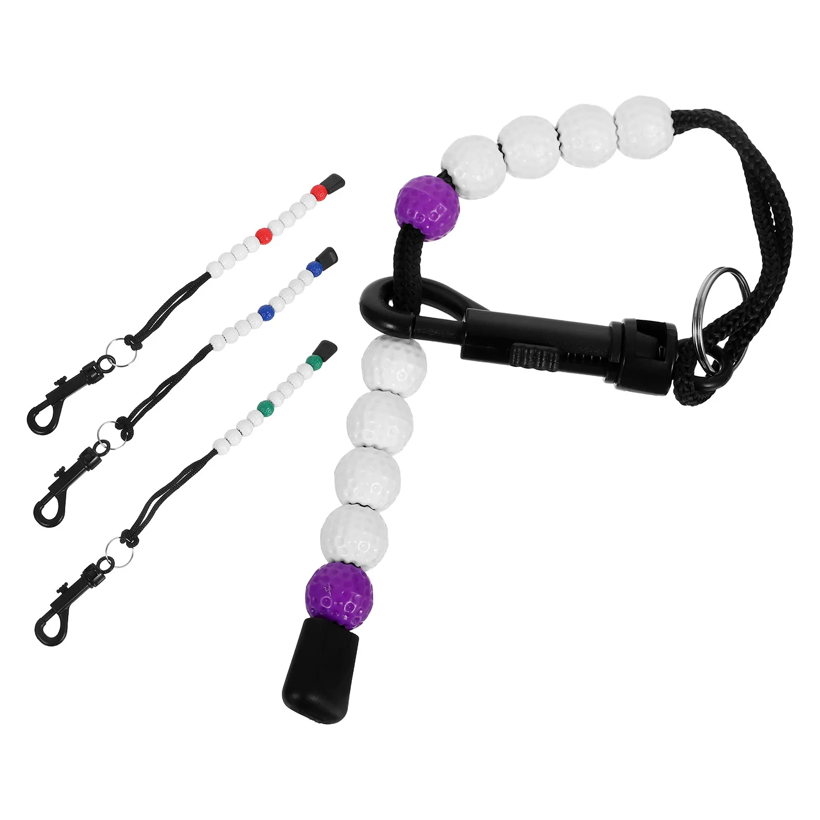 

Набор из 4 браслетов-счетчиков ударов для гольфа, водонепроницаемые, легкие, с бусинами, для мужчин и женщин, для игры в гольф в любую погоду