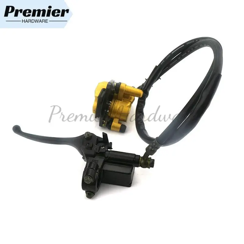 Комплект переднего дискового тормоза мотоцикла, гидравлическая система для 110cc 125cc 140cc BBR TTR, питбайк, мотокросс, скутер, питбайк