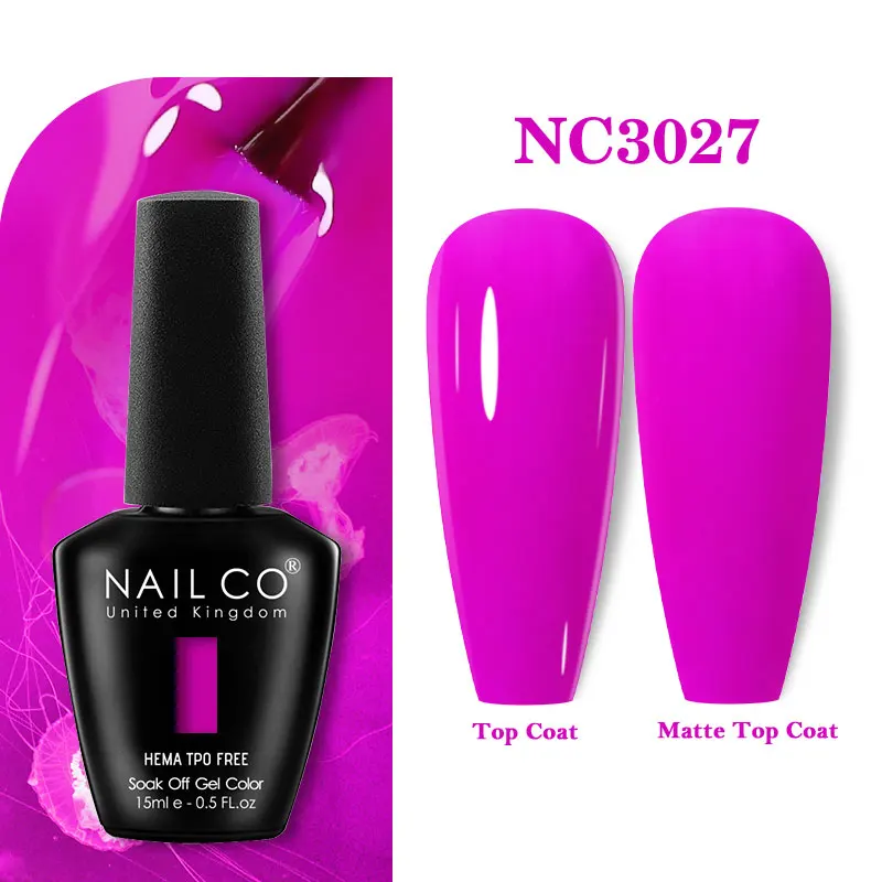 NAILCO 131 Kleuren TPO GRATIS HEMA Vernis Semi Permanente UV Vernis Gel Nagellak Nagels Art Gel Manicure TOP BASE Vernis Hybride - afbeelding 1