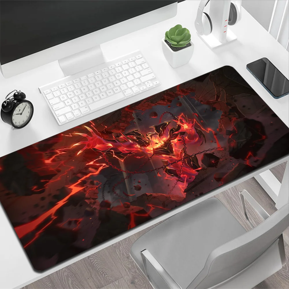 Tapis de souris League of ATIONS End Xerath Large Gaming, tapis de souris, PC Gamer, ordinateur, grand, sous-marin, média, clavier, bureau, polymères