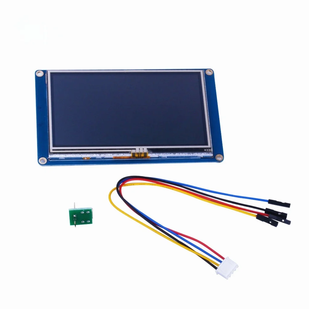 Resistive Touchscreen Module 4.3 inch TFT Display 480x272 Resolution UART Serial Interface for Embedded Systems