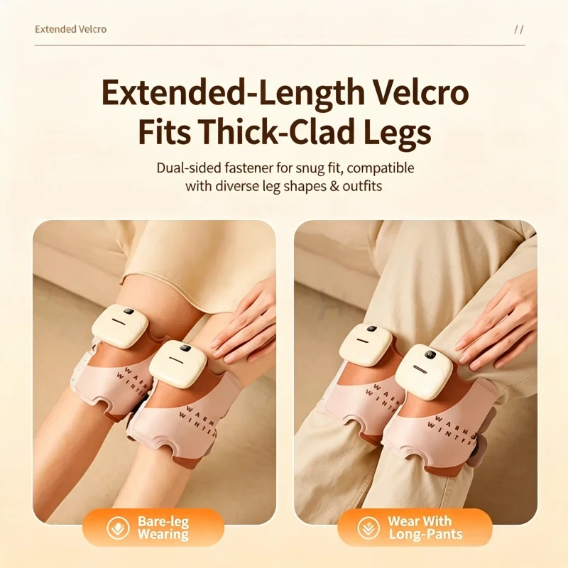 Electric heating knee protection hot compress sticker knee heating knee pads women's joint warm heating sticker artifact