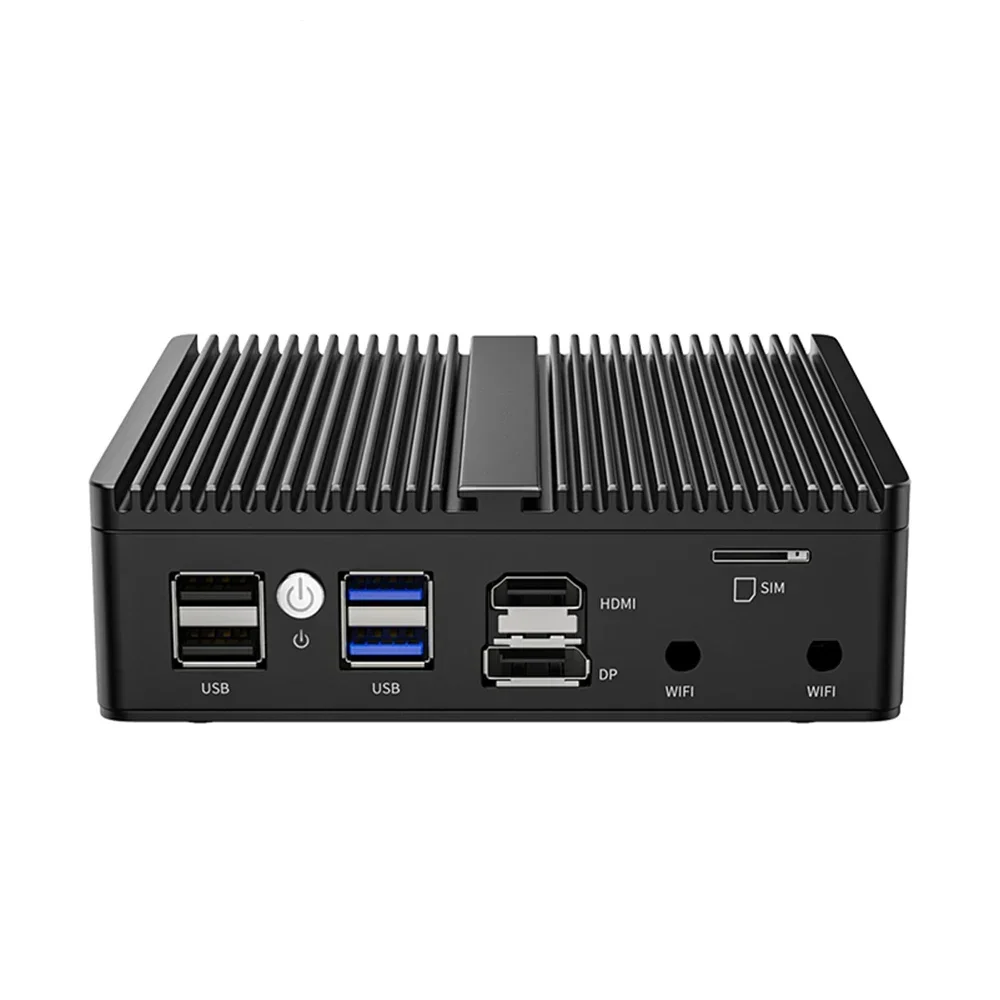 CPU Intel Jasper Lake N5105นุ่มเราเตอร์ pfsense กำแพงรองรับ NVMe 4 * Intel 2.5g I226 NICS 1DP เอาต์พุตคอมพิวเตอร์ขนาดเล็กออก1HD