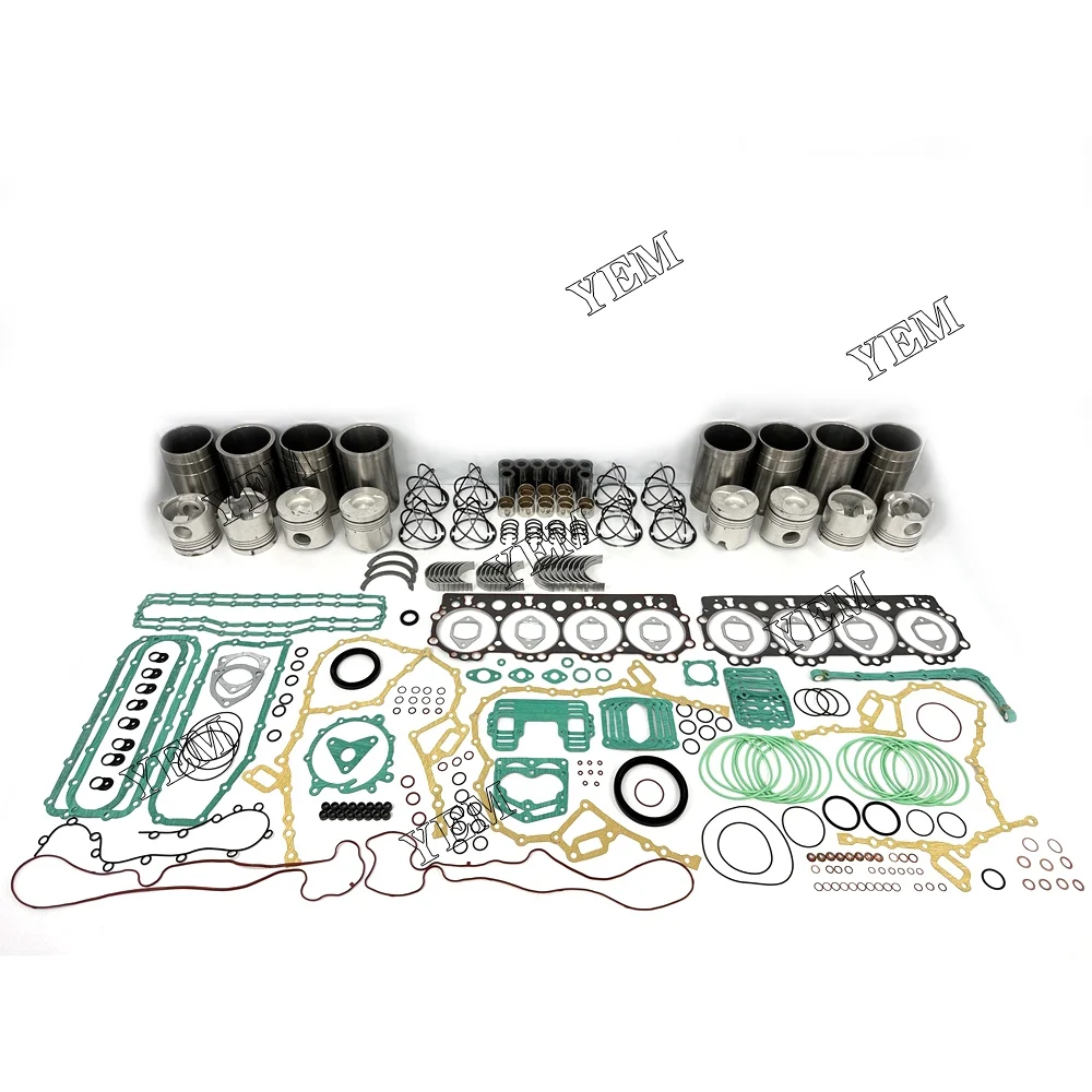 New F17E Overhaul Rebuild Kit With Gasket Set Bearing For Hino Engine (Fir For one engine)