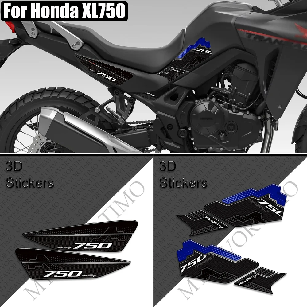 

2023 For Honda XL750 XL 750 Transalp Motorcycle Tank Knee Pad Grips Stickers Decals Protector Gas Fuel Oil Kit