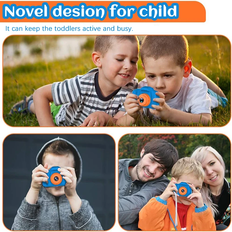 Draagbare Mini Slr Camera Kinderen Digitale Camera Speelgoed Outdoor Fotografie Selfie Camera Otg Functionaliteit Verbonden Mobiele Telefoon