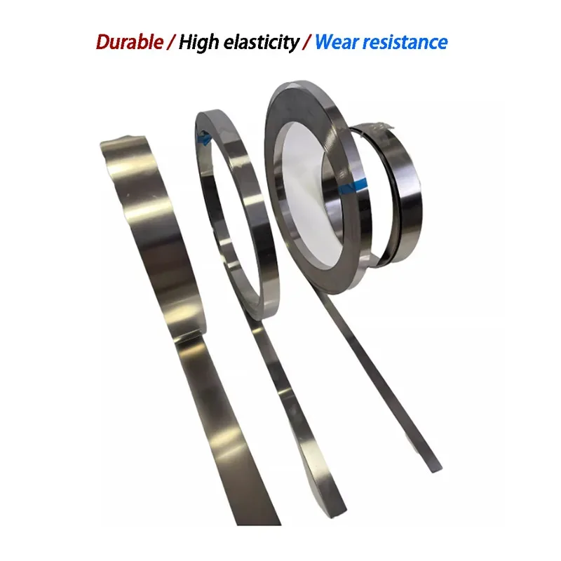 

301 Stainless Steel Spring Strip 5 Meters Long Ultra-Thin Foil Roll 0.1/0.15/0.2/0.3/0.4/0.5mm Narrow Widths 5-25mm