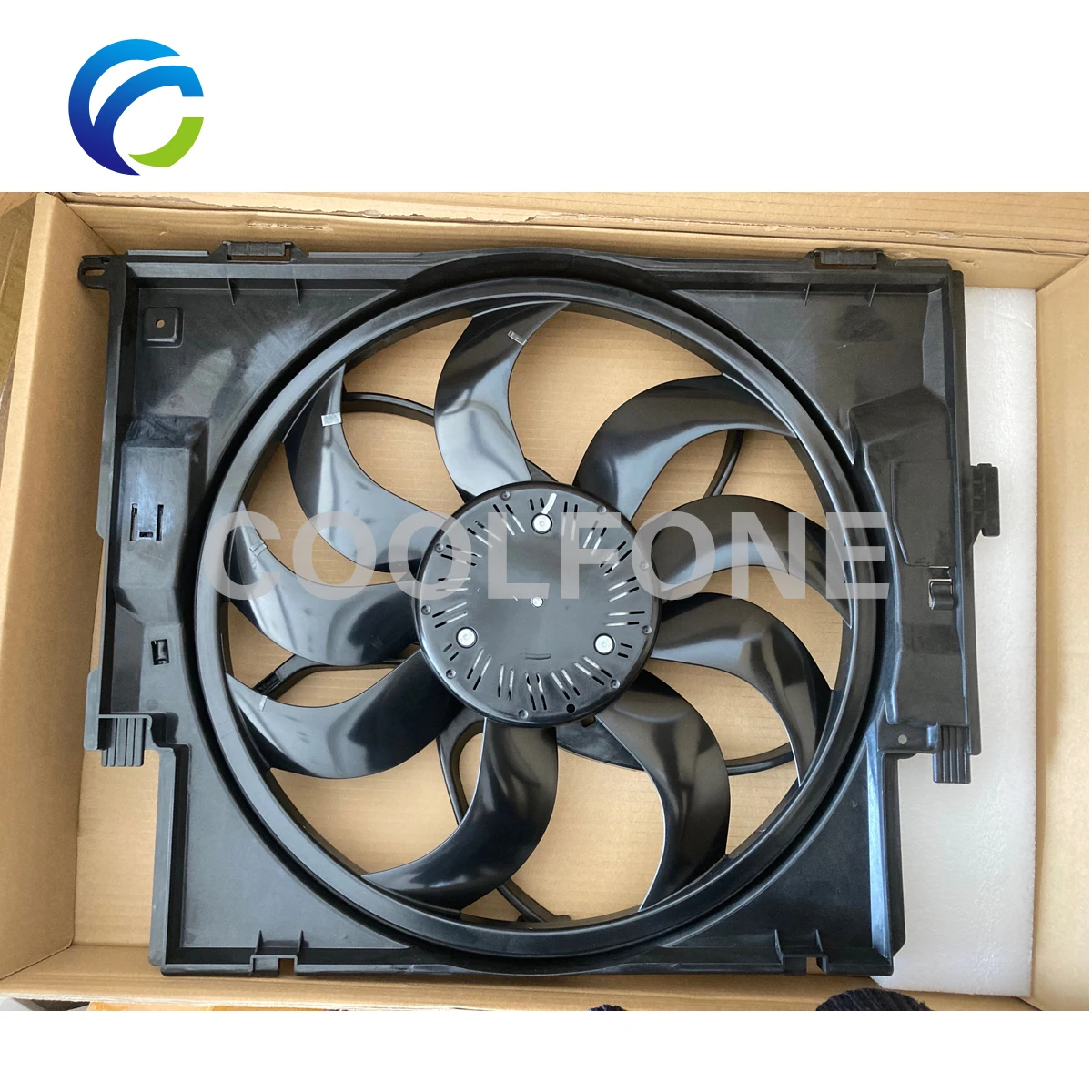 Radiator Electric Fan for BMW F30 F80 F31 LCI F34 F35 316 318 320 325 328 17427640509 8621191 7640509 17428621191 17427600558