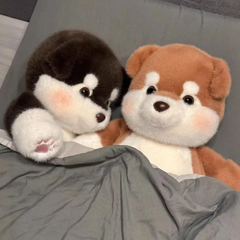 Nuovo design morbido cane peluche cuscino di peluche supporto emotivo simpatico peluche cuscino di peluche da 17,7 pollici