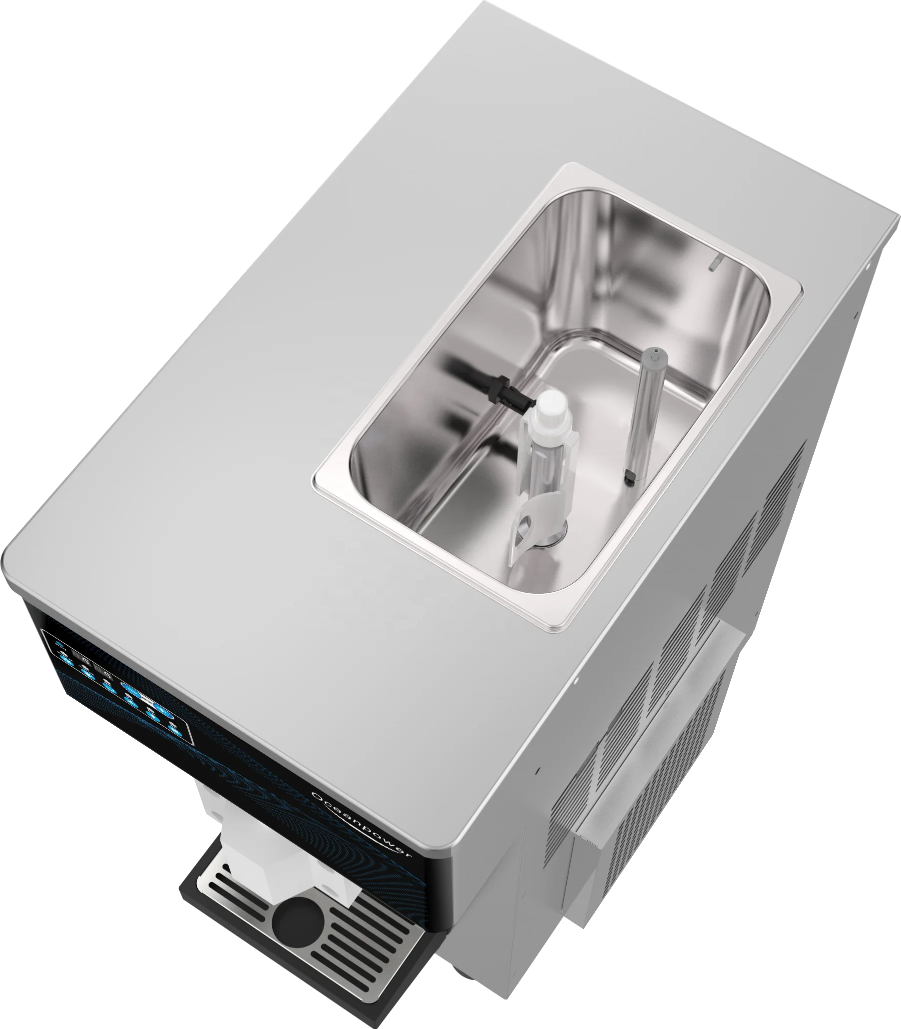 Oceanpower Soft Ice Cream Maker Vending Machine NE1212 Online Video Technical Support