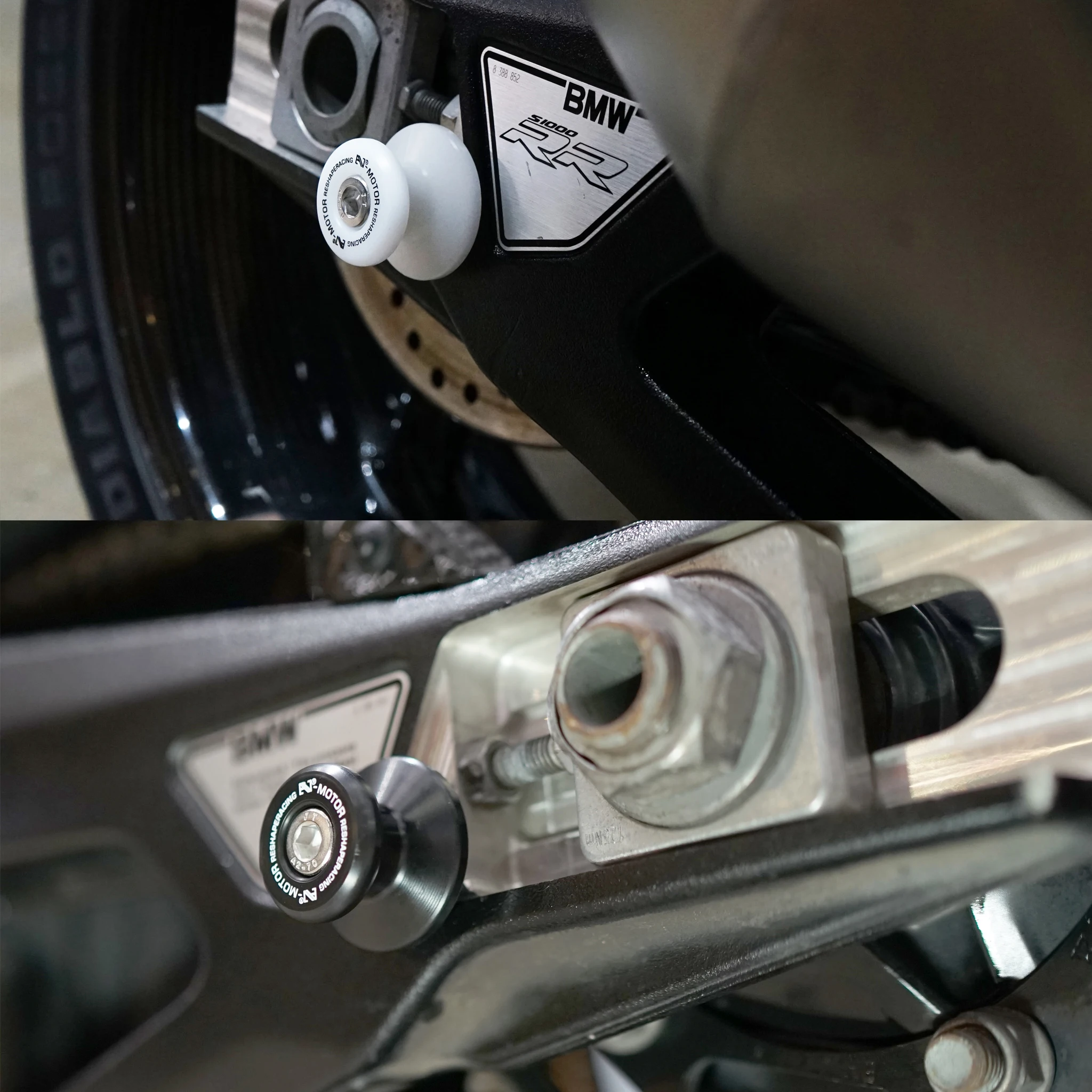

8MM POM Motorcycle Swingarm Spools Paddock Stand Bobbins for Kawasaki Ninja400/500/636/650/1000SX ZX-4R/6R/10R Z400 Versys650